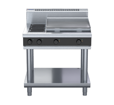 Waldorf Bold RNB8606E-LS - 900mm Electric Cooktop - Leg Stand