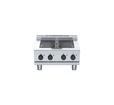 Waldorf 800 Series RNL8400E-B - 600mm Electric Cooktop Low Back Version  Bench Model