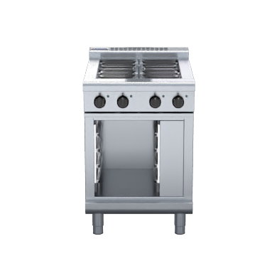 Waldorf 800 Series RNL8400E-CB - 600mm Electric Cooktop Low Back Version  Cabinet Base