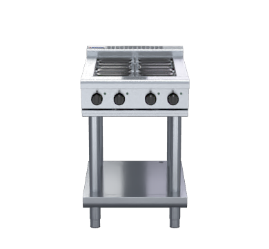 Waldorf 800 Series RNL8400E-LS - 600mm Electric Cooktop Low Back Version  Leg Stand