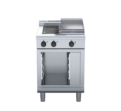 Waldorf 800 Series RNL8403E-CB - 600mm Electric Cooktop Low Back Version Cabinet Base