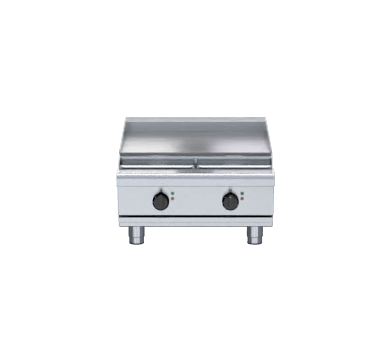 Waldorf 800 Series RNL8406E-B - 600mm Electric Cooktop Low Back Version  Bench Model
