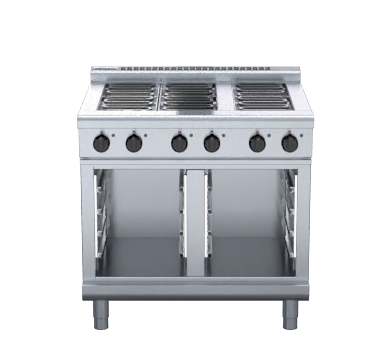 Waldorf 800 Series RNL8600E-CB - 900mm Electric Cooktop Low Back Version  Cabinet Base