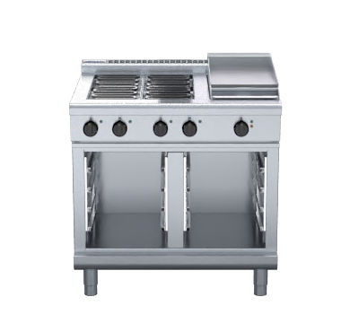 Waldorf 800 Series RNL8603E-CB - 900mm Electric Cooktop Low Back Version  Cabinet Base