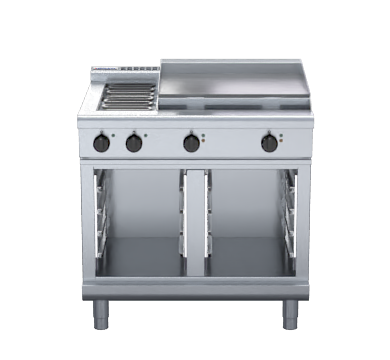 Waldorf 800 Series RNL8606E-CB - 900mm Electric Cooktop Low Back Version  Cabinet Base