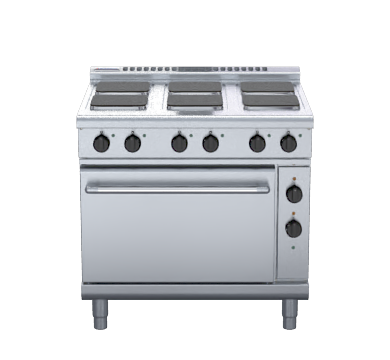 Waldorf 800 Series RNL8610SEC - 900mm Electric Range Convection Oven Low Back Version