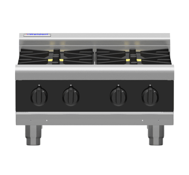 Waldorf Bold RNLB8403G-B - 600mm Gas Cooktop Low Back Version - Bench Model