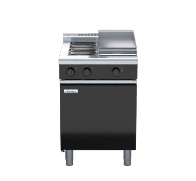 Waldorf Bold RNLB8403E-CD - 600mm Electric Cooktop Low Back Version - Cabinet Base