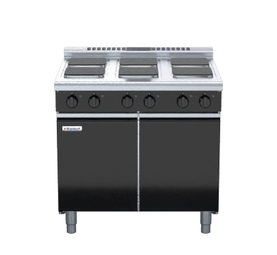 Waldorf Bold RNLB8600SE-CD - 900mm Electric Cooktop Sealed Hobs  Low Back Version - Cabinet Base