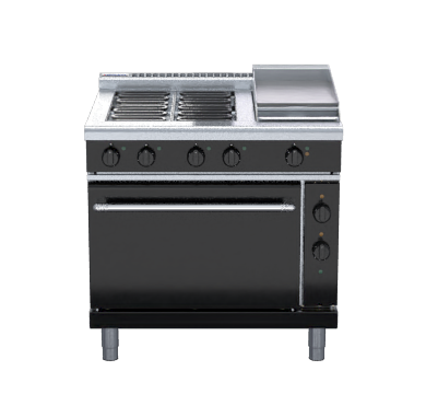 Waldorf Bold RNLB8613E - 900mm Electric Range Static Oven Low Back Version