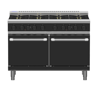 Waldorf Bold RNLB8829G - 1200mm Gas Range Static Oven Low Back Version