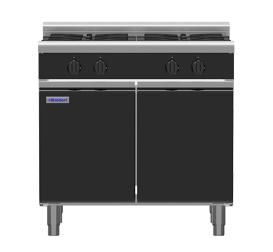 Waldorf Bold RNLB8900G-CD - 900mm Gas Cooktop Low Back Version - Cabinet Base