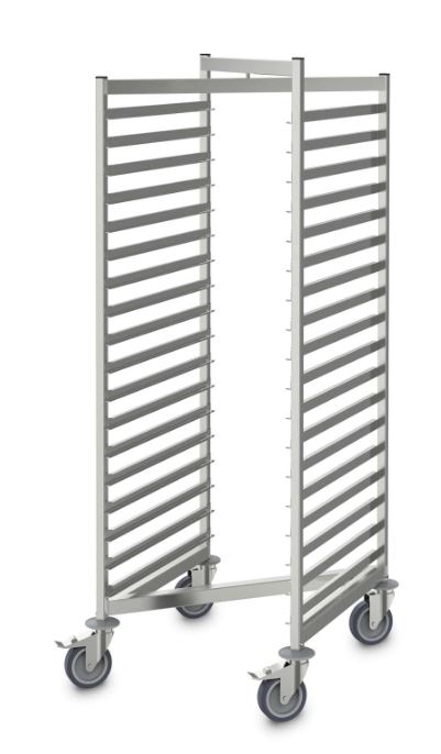 RWG-E-1-36-GN - Gastronorm Inter-stacking Z Trolley 36 x GN 1 by 1 or 18 x GN 2 by 1