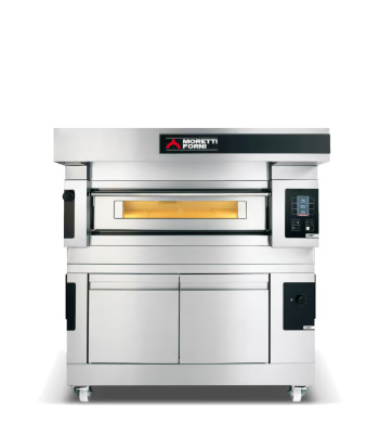 Moretti Forni COMP-S125E-1-L Serie S Single Deck Oven on Prover