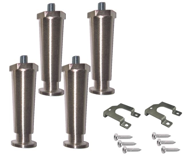 S35086 - Trueheat RC Series Counter Mounting Kit. 4 Legs 2 securing pieces 6 Screws. RCT
