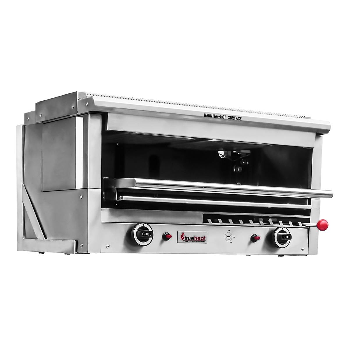 S86-LP - Trueheat Salamander 860mm LP brackets included.
