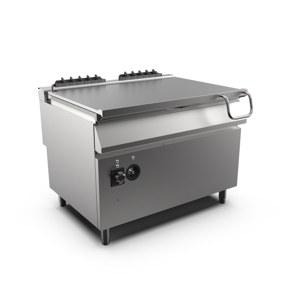BR912G120M-NG - Mareno M1 90 Series Gas tilting bratt pan 120 Litres with Electric power tilt NG
