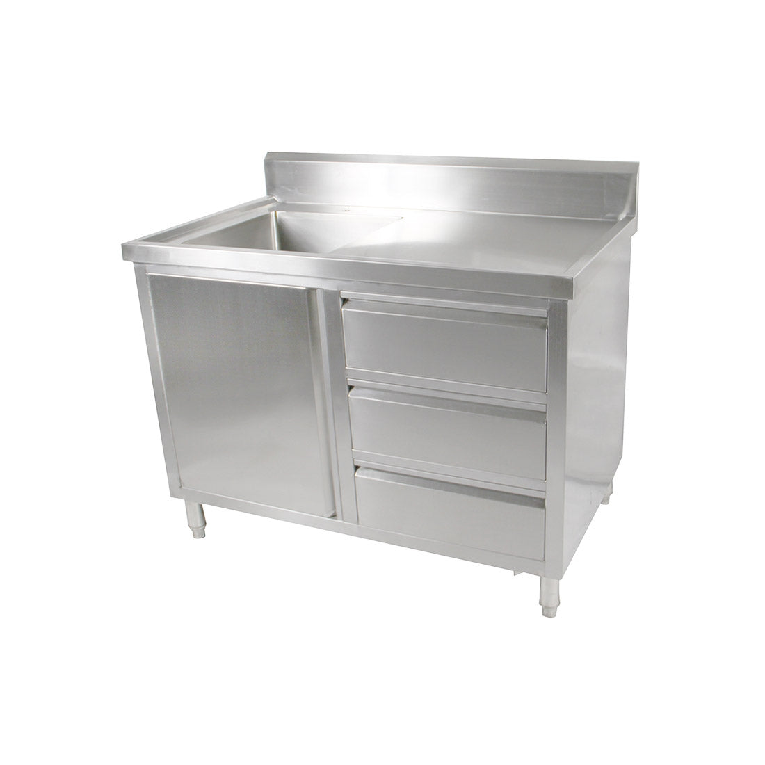 Modular Systems Cabinetd With Left Sink SC-6-1200L-H