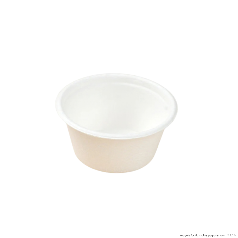 PakMax 2oz Sugarcane Sauce Cup - SC-62-2