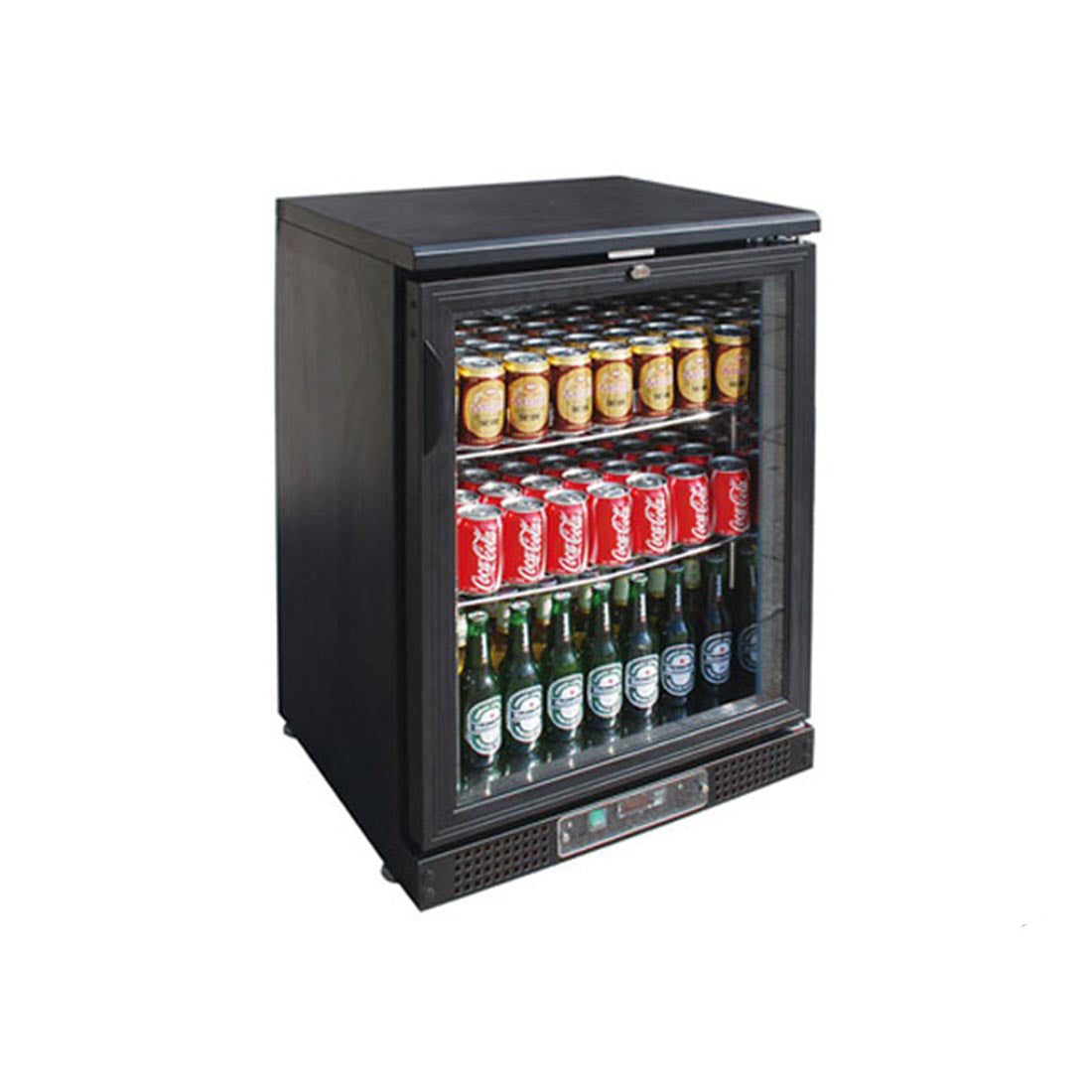 Thermaster 138L Single Hinged Door Back Bar Fridge