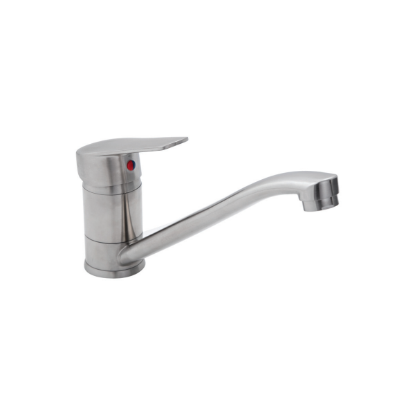 3monkeez T-3MS6MIX Stainless Steel Swivel Sink Mixer - 6 Star 4.5 Litres/Min