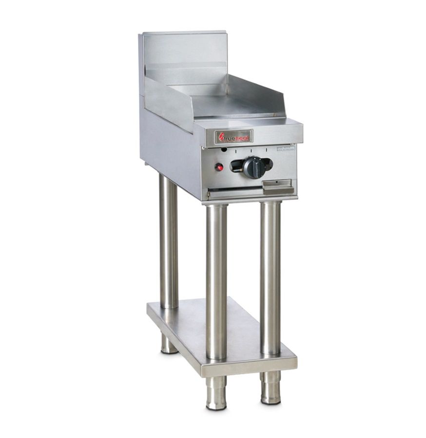 RCT3-3G-LP-STD3-KIT - Trueheat 300mm Top w full griddle plate supplied with stand and regulator LP