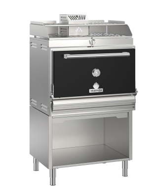 HMB-MA-SB-110 - MIBRASA CHARCOAL OVEN WITH HEATING RACK- ONE GRILL SHELF AND STAND