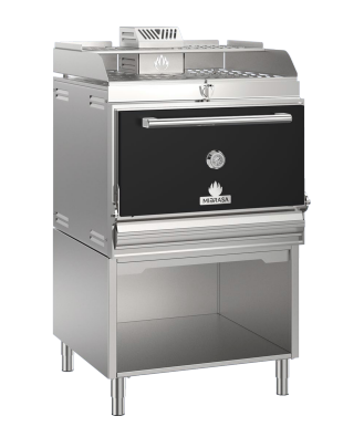 HMB-MA-SB-160 - MIBRASA CHARCOAL OVEN WITH HEATING RACK- ONE GRILL SHELF AND STAND