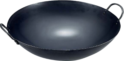 SCWK30 - Summit Round base iron wok 30 cm