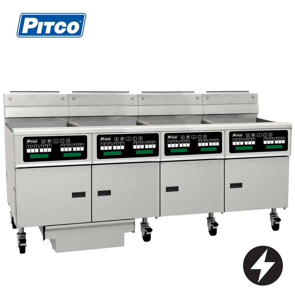 Pitco SE18C-4/FD Electric Solstice Fryer with filtration
