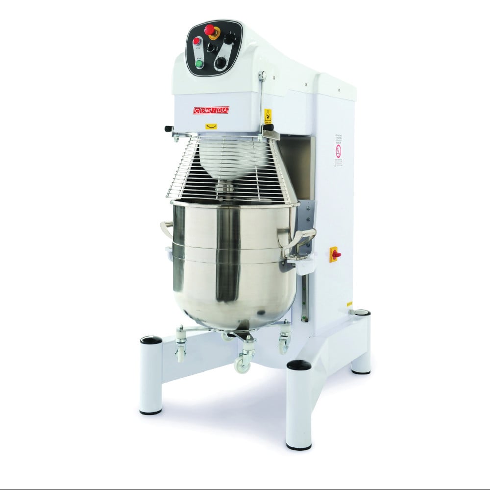 Zanolli Selene 80 litre Planetary Mixer, variable speed, auto bowl lift and trolley