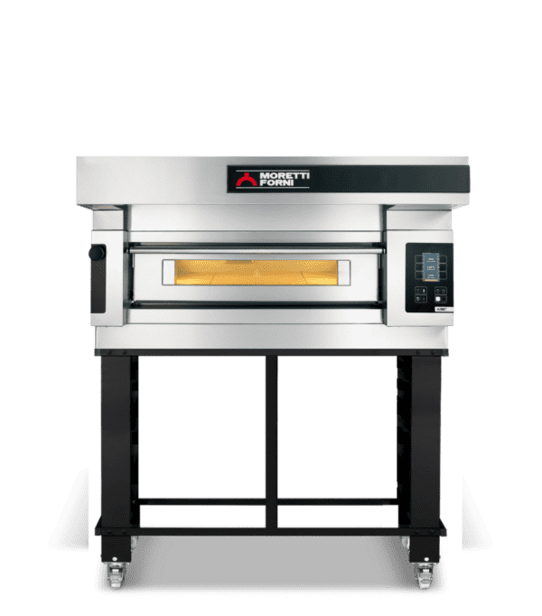 Moretti Forni – Serie S – Single Deck Baking Oven on Stand – COMP S125E/1A/S