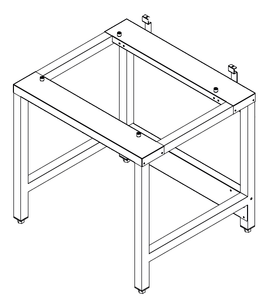 Hobart SFCM - ECO COMBI Steam Oven Oven Stand 