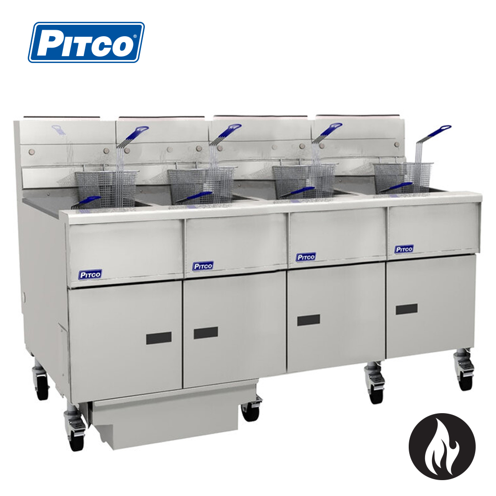 Pitco SG14-4/FD Millivolt Fryer