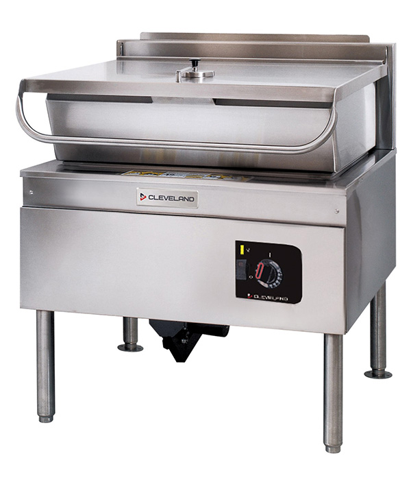 SGL30TR-NG - Cleveland Gas Tilting Bratt Pan 120L Manual Tilt Nat Gas