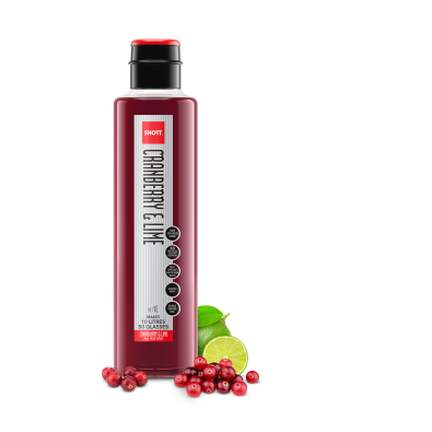 Shott Cranberry & Lime 1Ltr