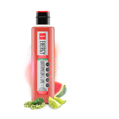 Shott YERBA MATE ENERGY Watermelon & Lime 1Ltr