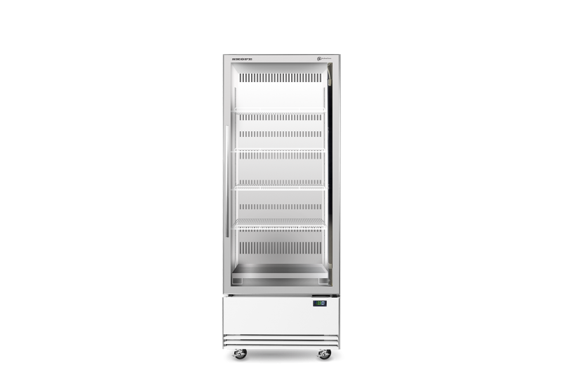 Skope SKB600N-A 1 Glass Door Display or Storage Fridge  WHITE