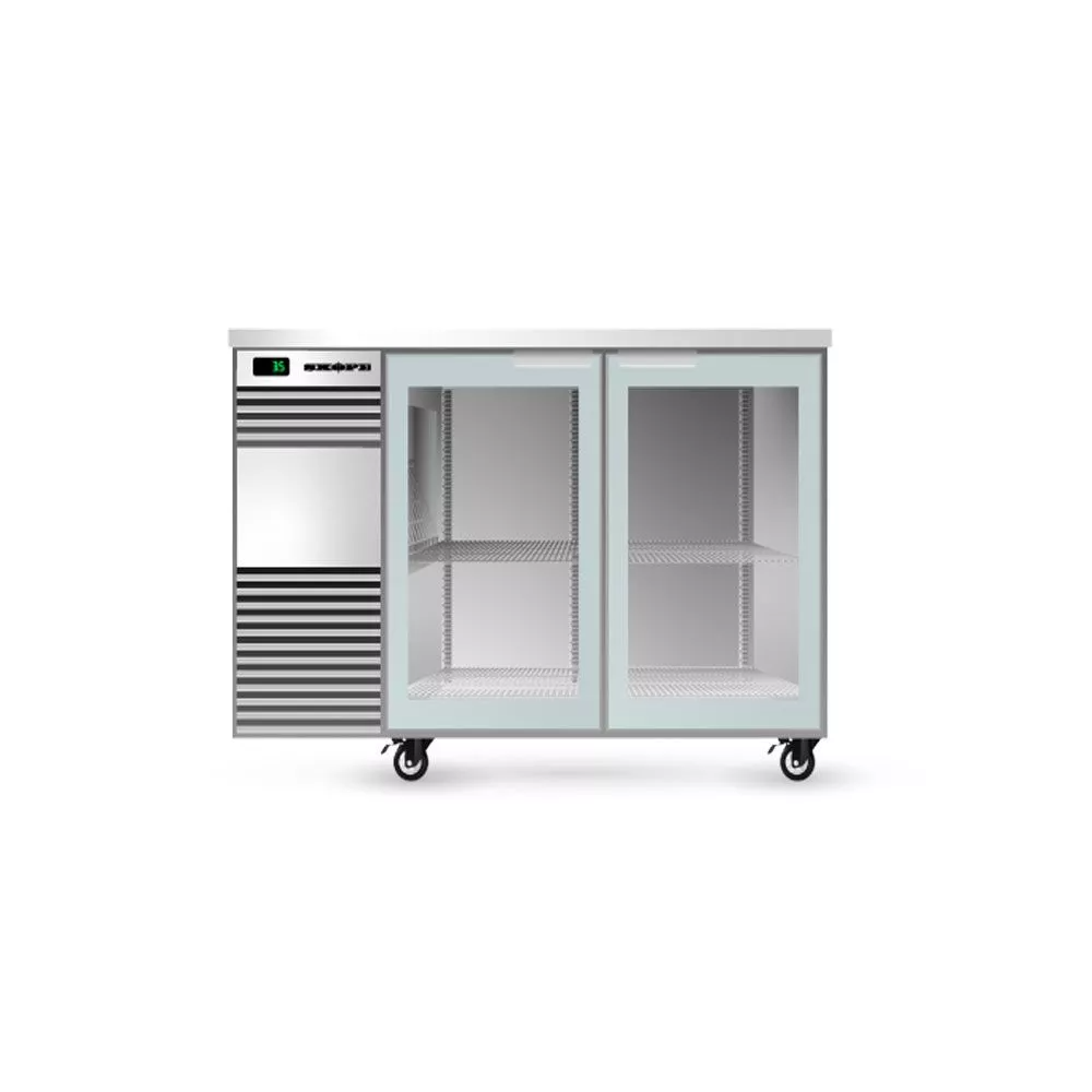 Skope BB.2.SSW BackBar 2 Solid Swing Door - WHITE