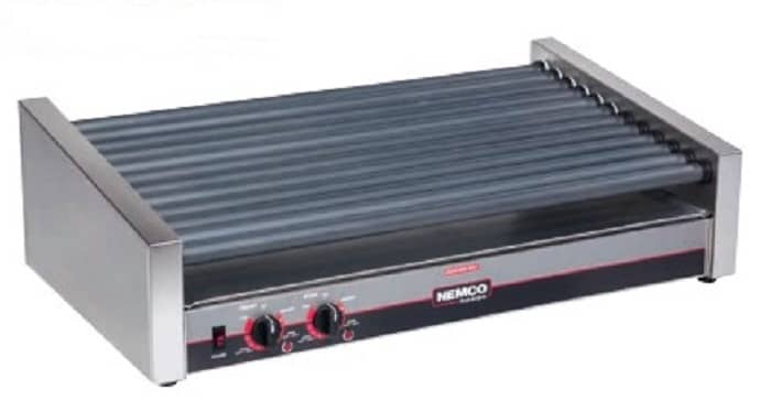 NEMCO 8027SLT-230 Hot Dog Roller Grills Hot Dog Capacity 27