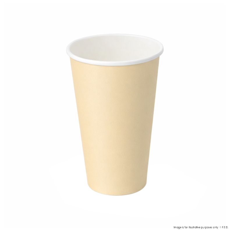 PakMax KRAFT 16oz Single Layer Hot Paper Cup - SLHPC-90-16K