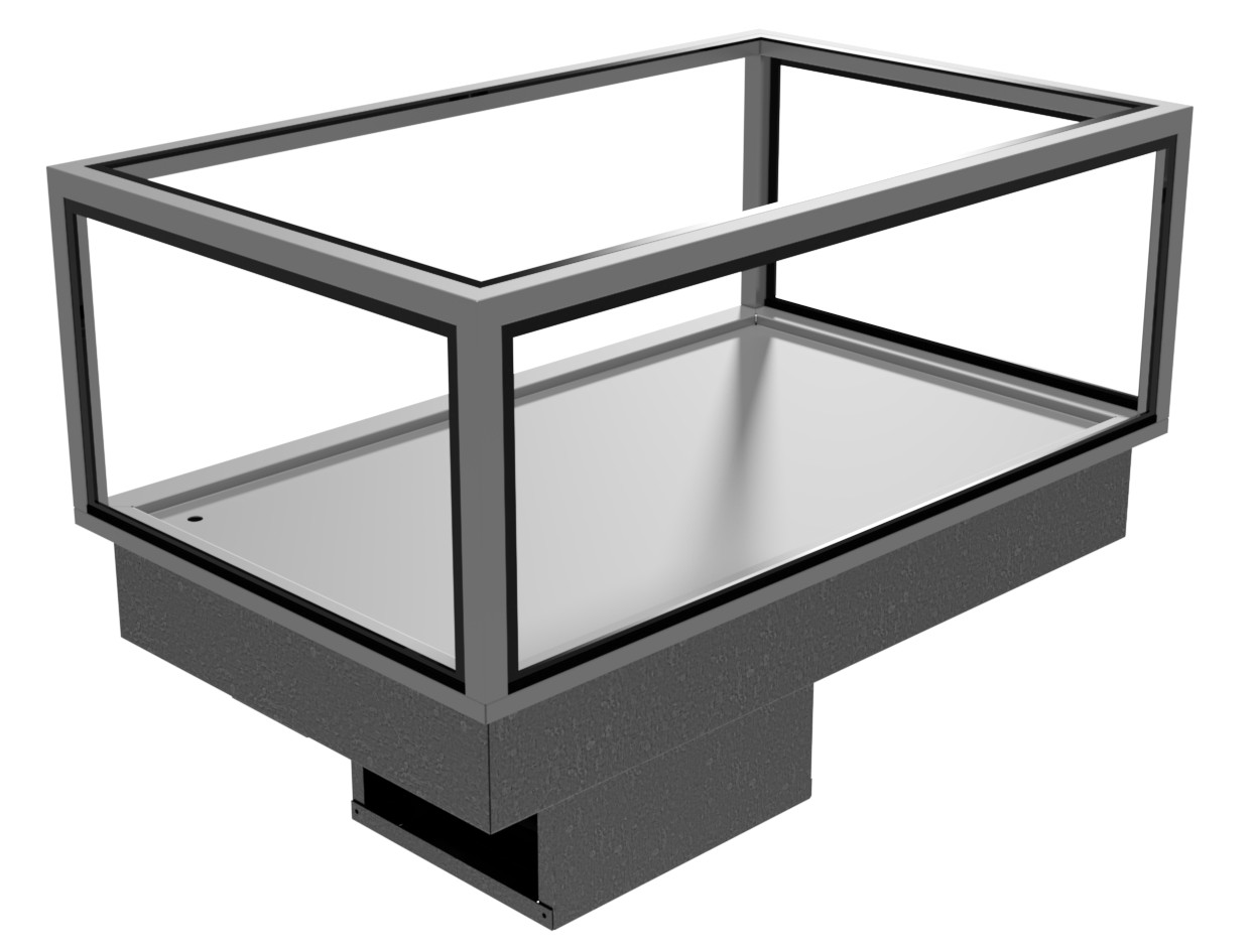 Festive SD21 Somerset Cold Deck 2130mm L Planar Canopy - 6 Pan