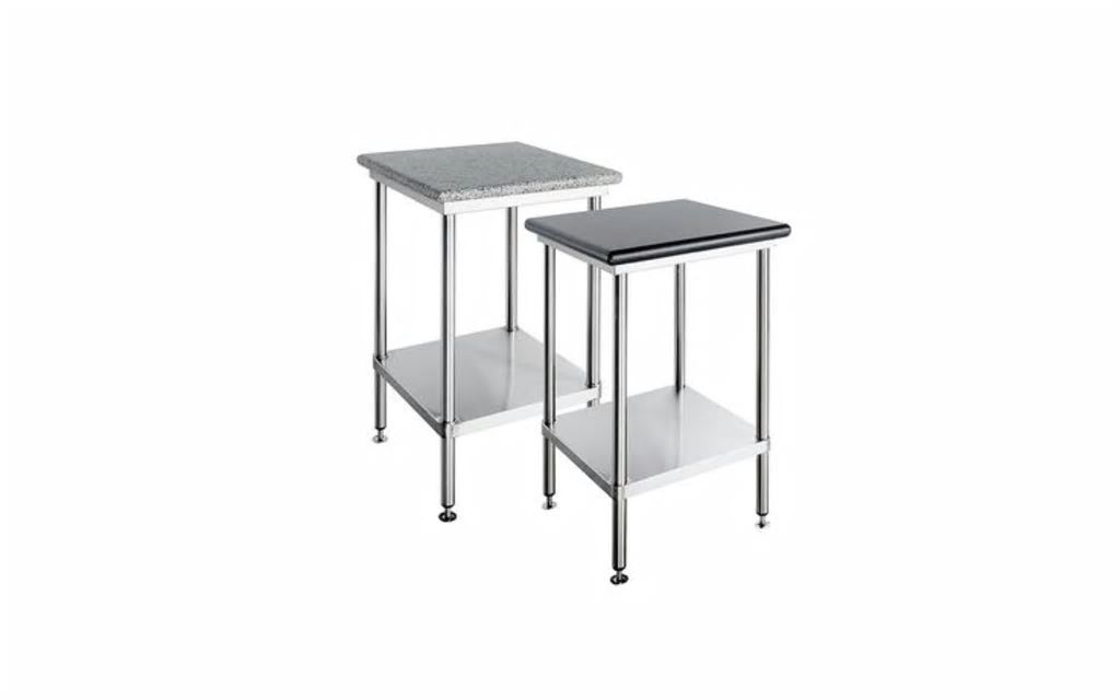 Simply Stainless Granite Topped Bench SS23.1200w