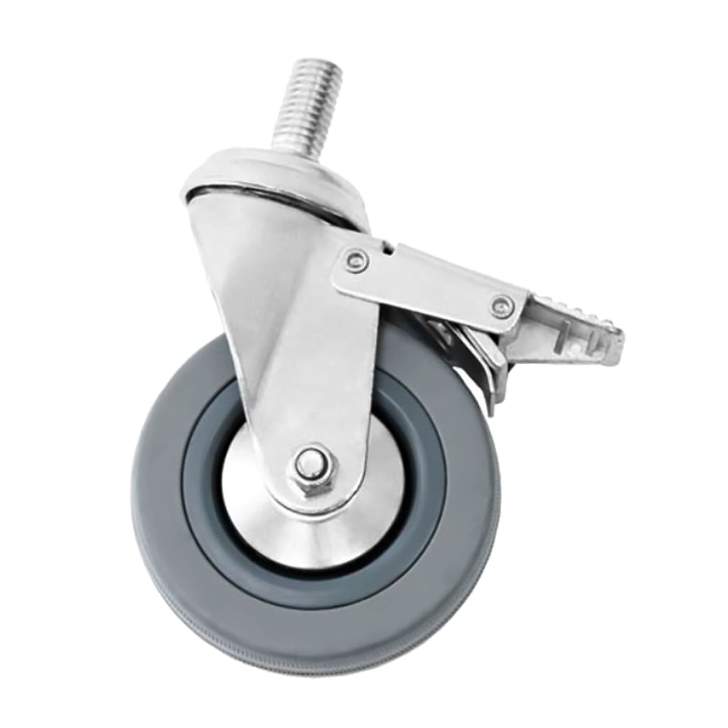 Simply Stainless SRubber Locking Castors SSCASBRK