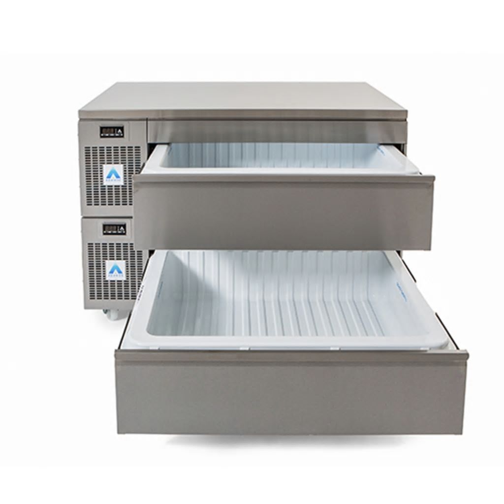 Adande Double Slimline Dual Temperature Drawers VLS2.CT