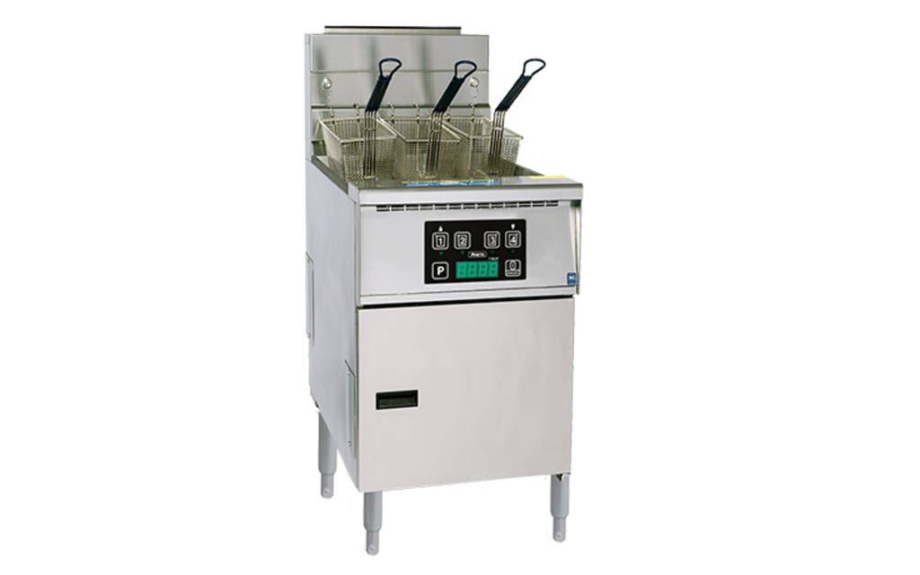 Anets Platinum Series Gas Fryer with Computer Control AGP75C