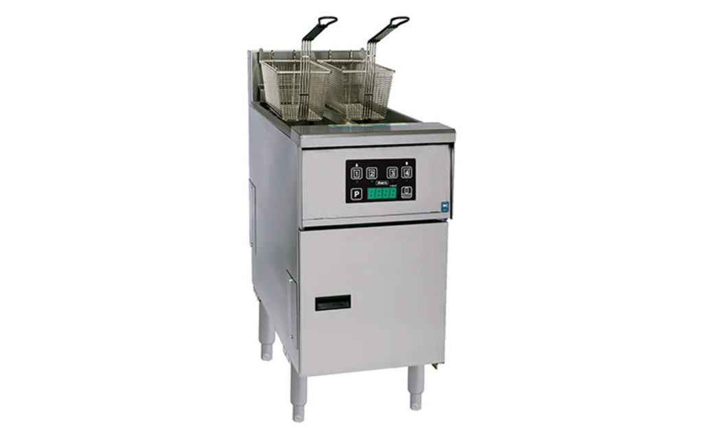 Anets Platinum Series Split Pot Electric Fryer with Digital Control AEP14TD