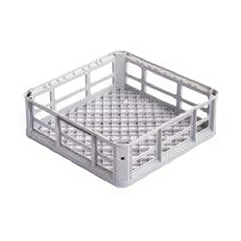 Aristarco Grey Glass Basket Accessory