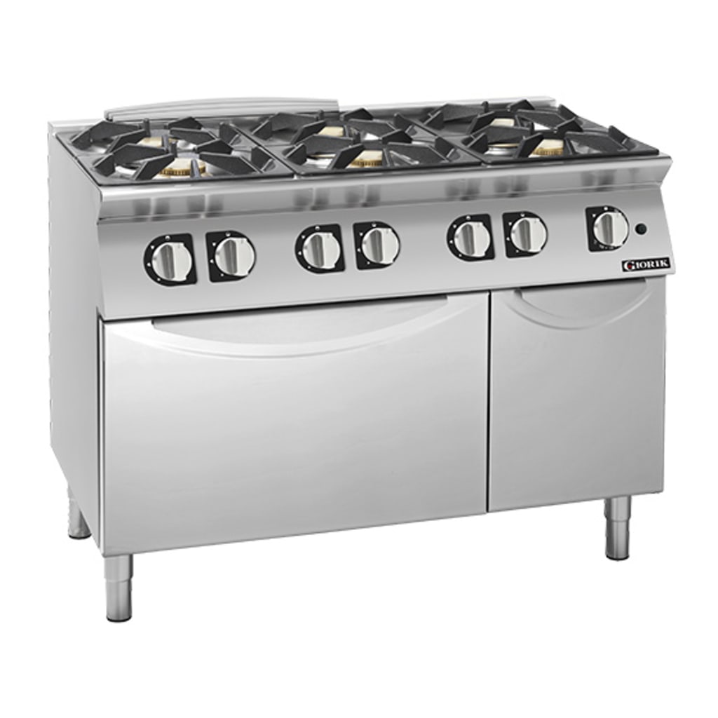 Giorik 900 Series 6 Burner Gas Range on Gas Oven CG960FT