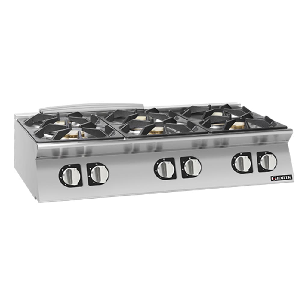 Giorik 700 Series 6 Burner Gas Boiling Top CG760TT